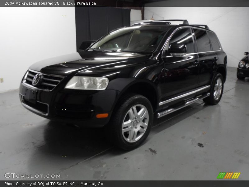 Black / Pure Beige 2004 Volkswagen Touareg V8