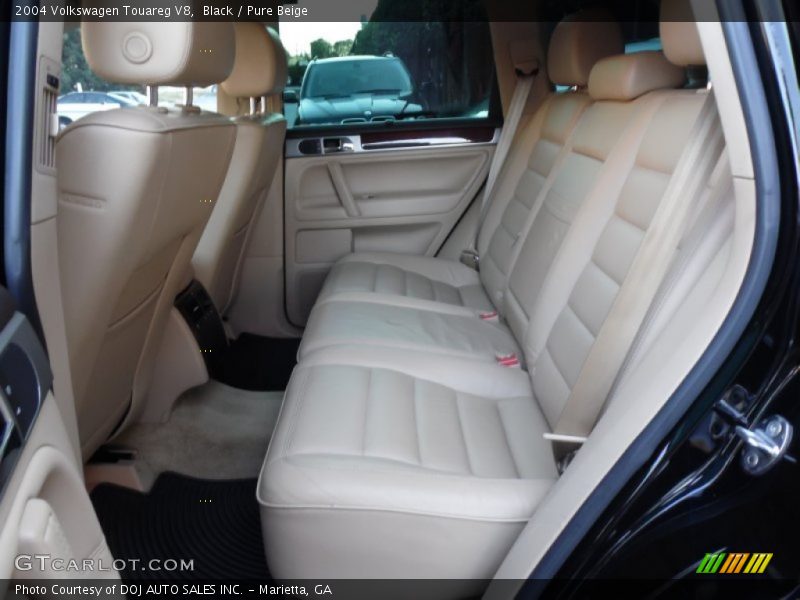 Black / Pure Beige 2004 Volkswagen Touareg V8