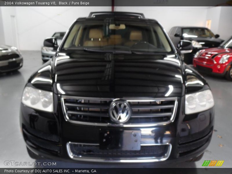 Black / Pure Beige 2004 Volkswagen Touareg V8