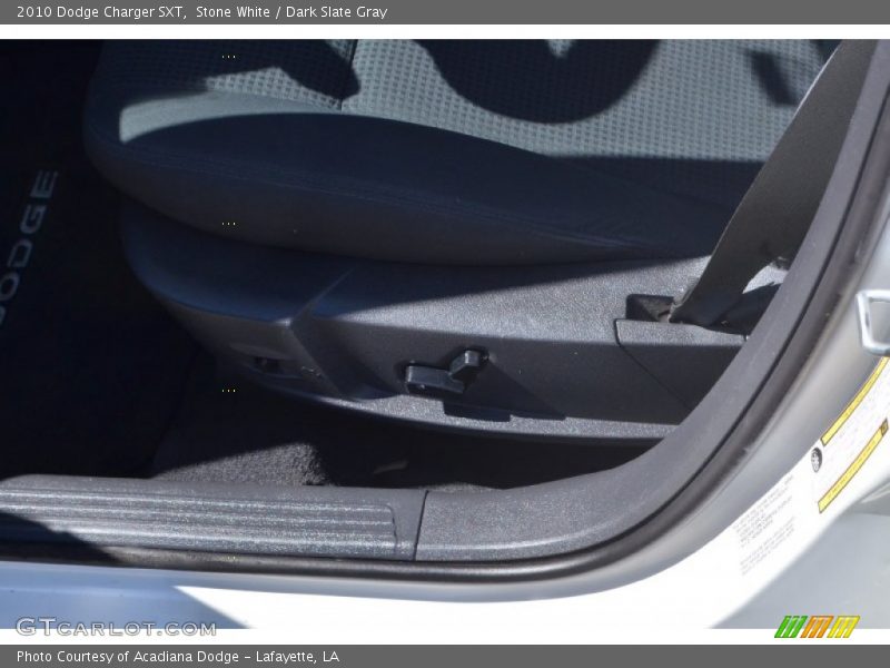 Stone White / Dark Slate Gray 2010 Dodge Charger SXT