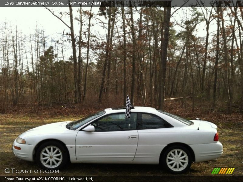 Bright White / Agate 1999 Chrysler Sebring LXi Coupe