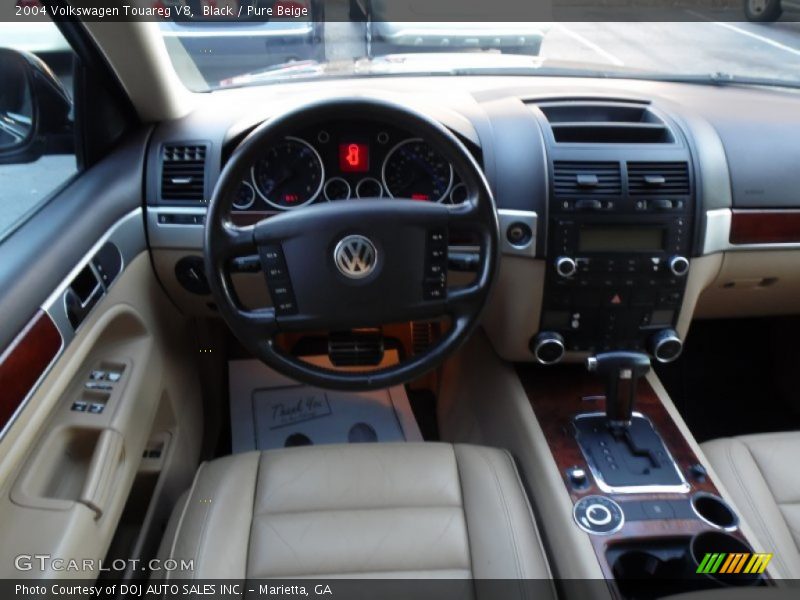 Black / Pure Beige 2004 Volkswagen Touareg V8