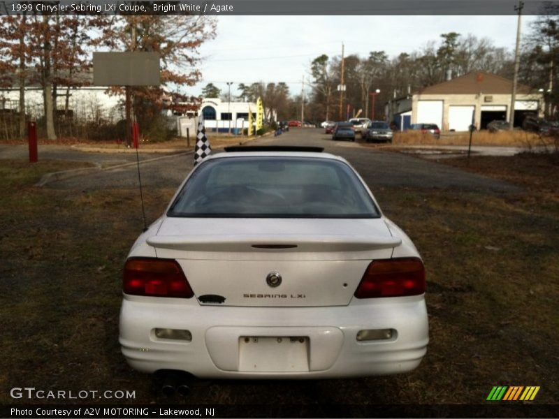Bright White / Agate 1999 Chrysler Sebring LXi Coupe