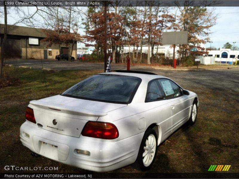 Bright White / Agate 1999 Chrysler Sebring LXi Coupe
