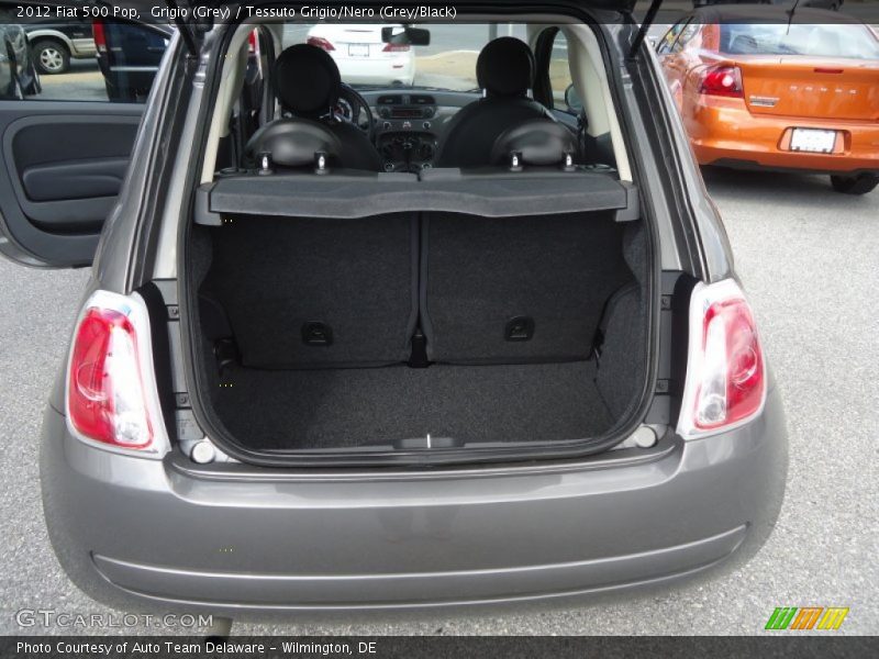 Grigio (Grey) / Tessuto Grigio/Nero (Grey/Black) 2012 Fiat 500 Pop