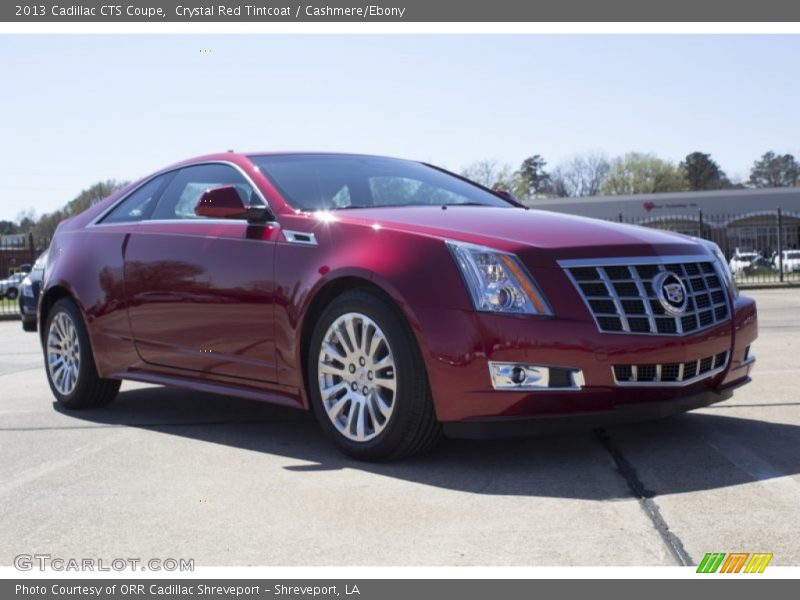 Front 3/4 View of 2013 CTS Coupe