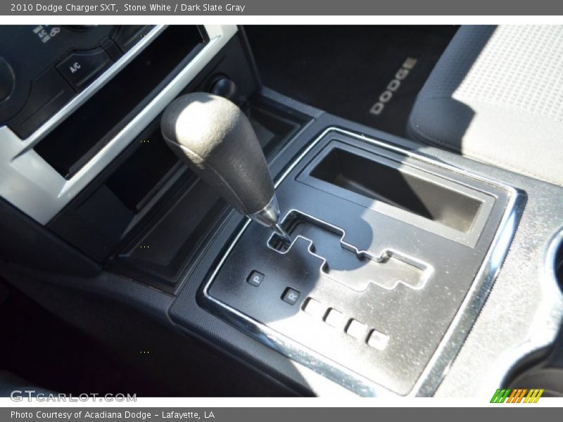 Stone White / Dark Slate Gray 2010 Dodge Charger SXT