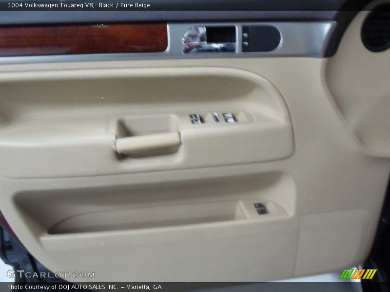 Black / Pure Beige 2004 Volkswagen Touareg V8