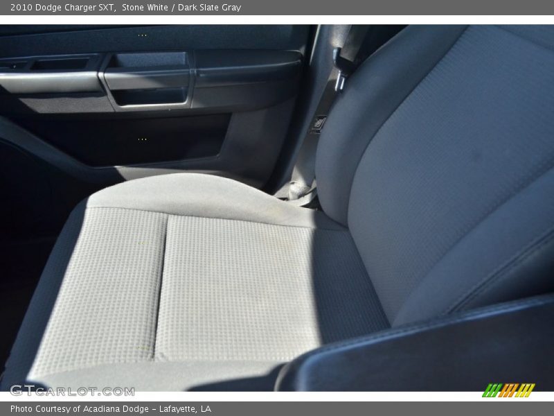 Stone White / Dark Slate Gray 2010 Dodge Charger SXT