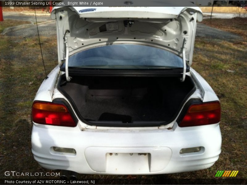 Bright White / Agate 1999 Chrysler Sebring LXi Coupe