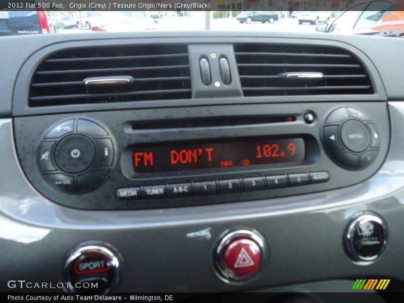 Controls of 2012 500 Pop