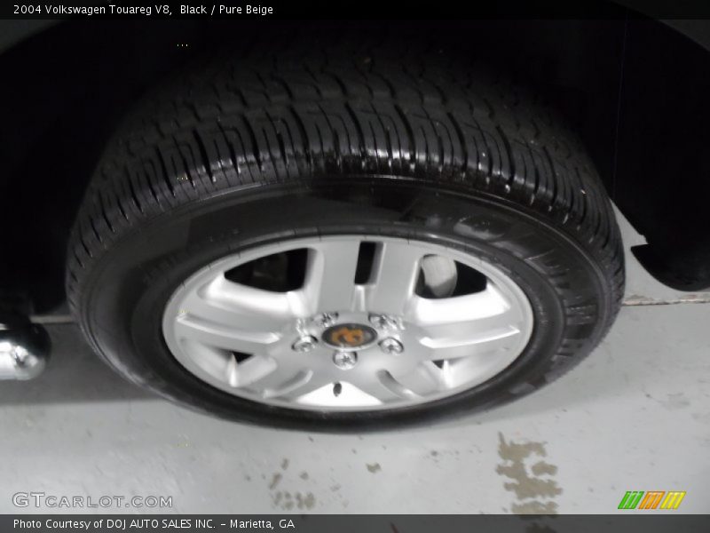 Black / Pure Beige 2004 Volkswagen Touareg V8