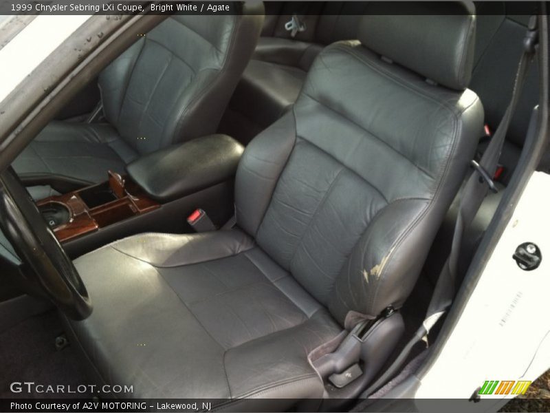 Bright White / Agate 1999 Chrysler Sebring LXi Coupe