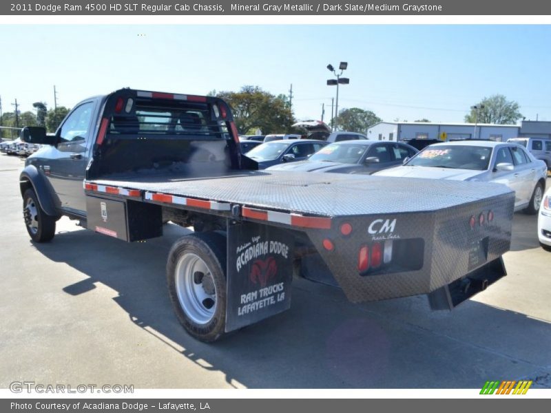 Mineral Gray Metallic / Dark Slate/Medium Graystone 2011 Dodge Ram 4500 HD SLT Regular Cab Chassis