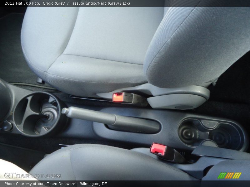 Grigio (Grey) / Tessuto Grigio/Nero (Grey/Black) 2012 Fiat 500 Pop