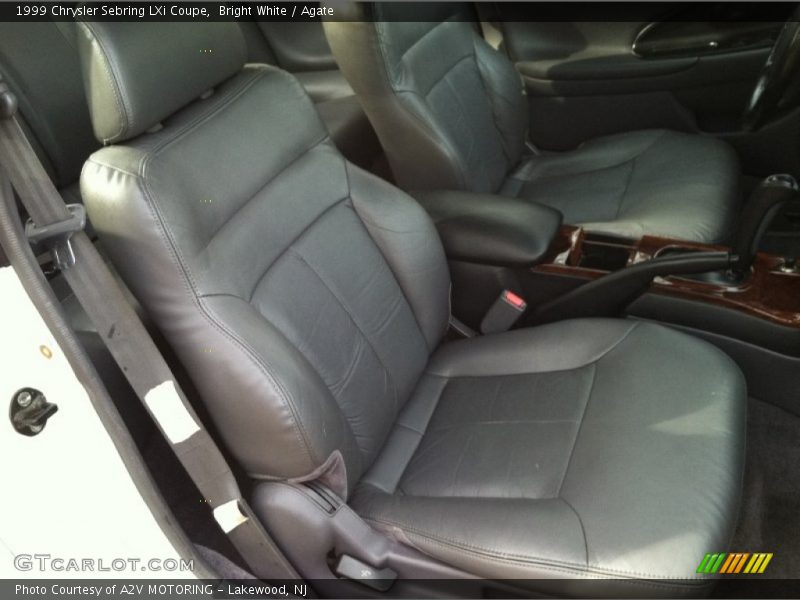 Bright White / Agate 1999 Chrysler Sebring LXi Coupe
