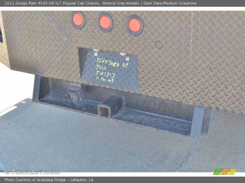Mineral Gray Metallic / Dark Slate/Medium Graystone 2011 Dodge Ram 4500 HD SLT Regular Cab Chassis