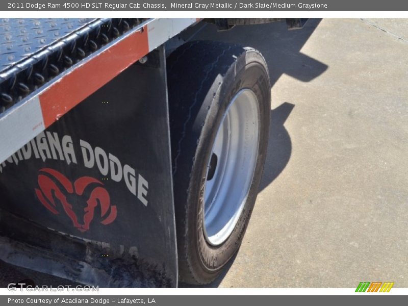 Mineral Gray Metallic / Dark Slate/Medium Graystone 2011 Dodge Ram 4500 HD SLT Regular Cab Chassis