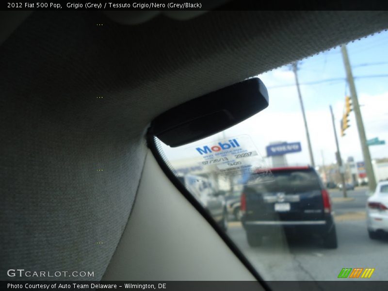 Grigio (Grey) / Tessuto Grigio/Nero (Grey/Black) 2012 Fiat 500 Pop