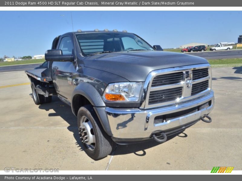 Mineral Gray Metallic / Dark Slate/Medium Graystone 2011 Dodge Ram 4500 HD SLT Regular Cab Chassis