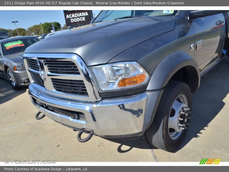 Mineral Gray Metallic / Dark Slate/Medium Graystone 2011 Dodge Ram 4500 HD SLT Regular Cab Chassis