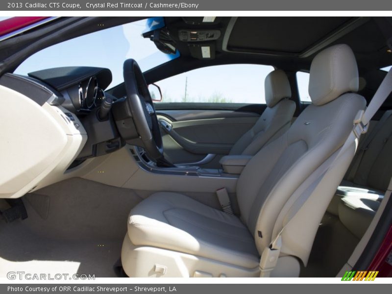 Crystal Red Tintcoat / Cashmere/Ebony 2013 Cadillac CTS Coupe