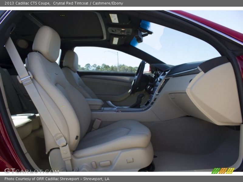 Crystal Red Tintcoat / Cashmere/Ebony 2013 Cadillac CTS Coupe
