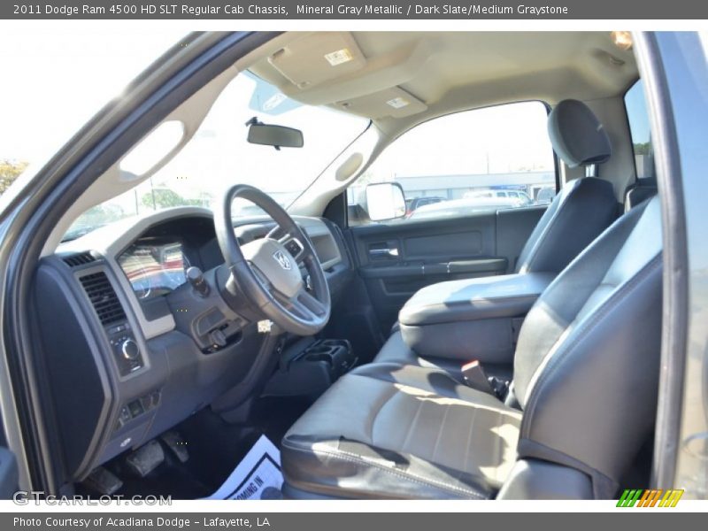 Mineral Gray Metallic / Dark Slate/Medium Graystone 2011 Dodge Ram 4500 HD SLT Regular Cab Chassis