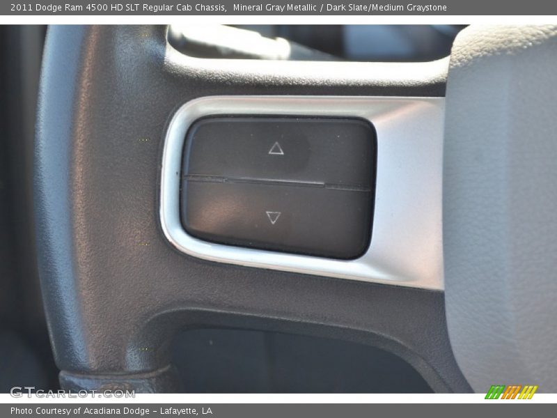 Mineral Gray Metallic / Dark Slate/Medium Graystone 2011 Dodge Ram 4500 HD SLT Regular Cab Chassis