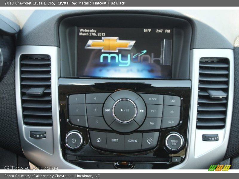 Crystal Red Metallic Tintcoat / Jet Black 2013 Chevrolet Cruze LT/RS