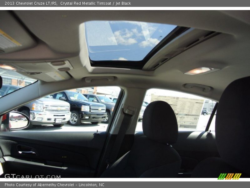 Crystal Red Metallic Tintcoat / Jet Black 2013 Chevrolet Cruze LT/RS