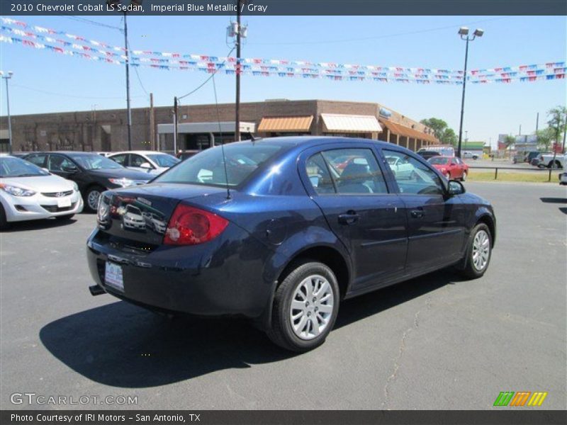Imperial Blue Metallic / Gray 2010 Chevrolet Cobalt LS Sedan
