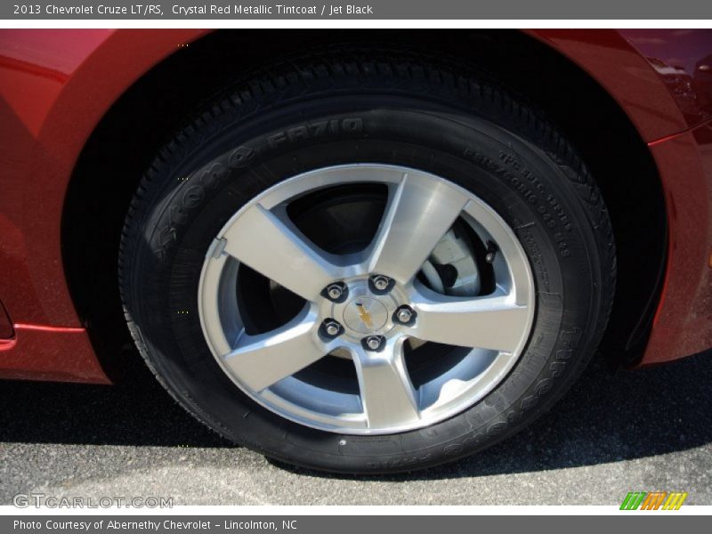 Crystal Red Metallic Tintcoat / Jet Black 2013 Chevrolet Cruze LT/RS
