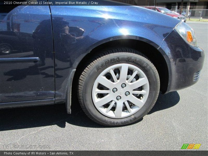 Imperial Blue Metallic / Gray 2010 Chevrolet Cobalt LS Sedan