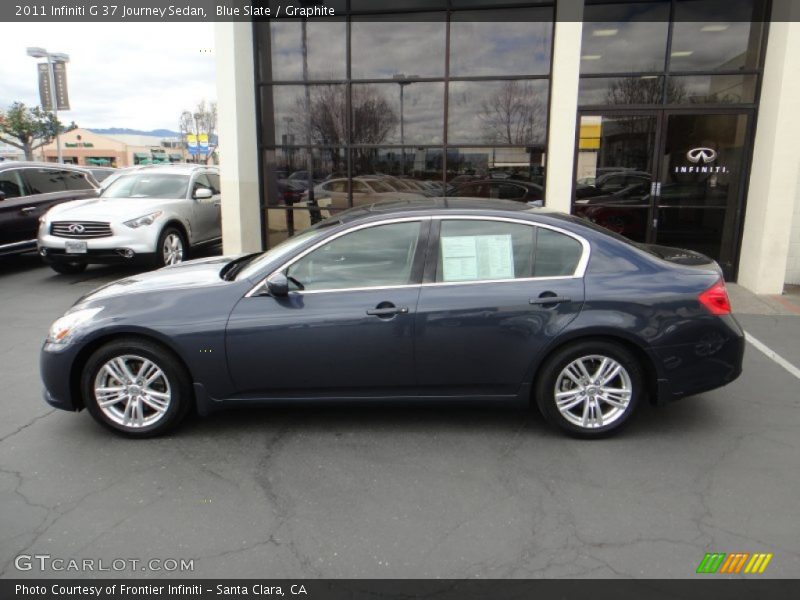 Blue Slate / Graphite 2011 Infiniti G 37 Journey Sedan