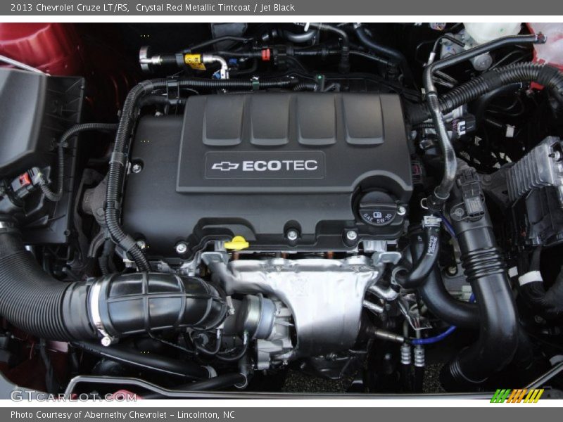 Crystal Red Metallic Tintcoat / Jet Black 2013 Chevrolet Cruze LT/RS