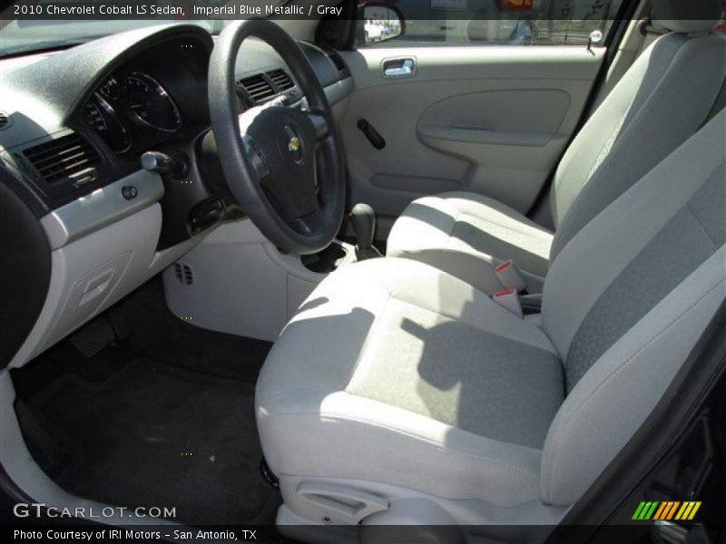 Imperial Blue Metallic / Gray 2010 Chevrolet Cobalt LS Sedan