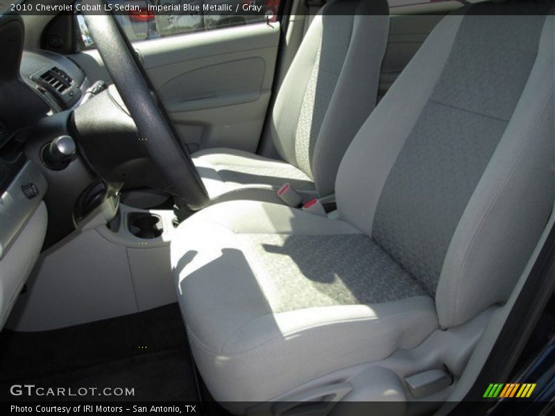 Imperial Blue Metallic / Gray 2010 Chevrolet Cobalt LS Sedan