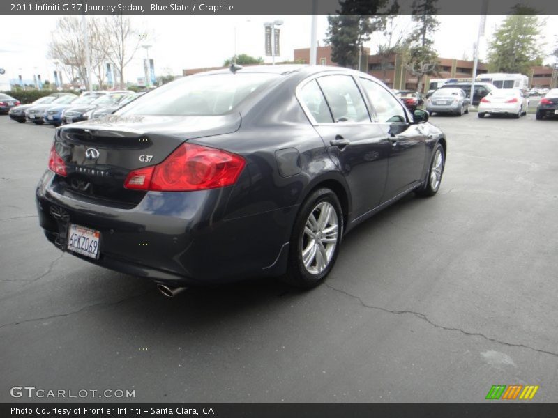 Blue Slate / Graphite 2011 Infiniti G 37 Journey Sedan