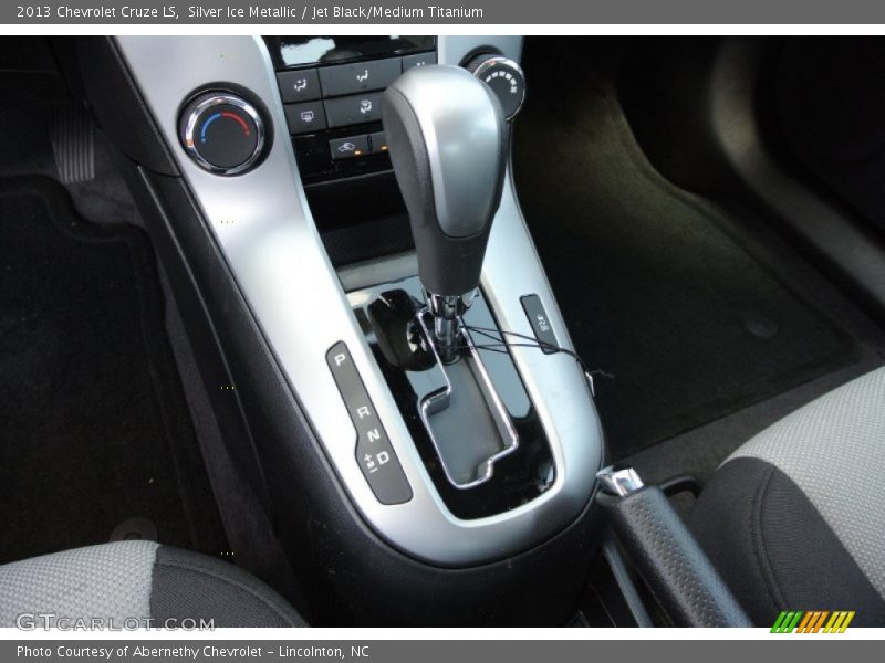 Silver Ice Metallic / Jet Black/Medium Titanium 2013 Chevrolet Cruze LS