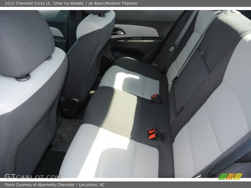 Silver Ice Metallic / Jet Black/Medium Titanium 2013 Chevrolet Cruze LS