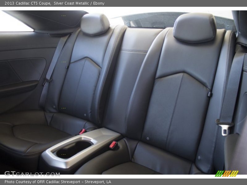 Silver Coast Metallic / Ebony 2013 Cadillac CTS Coupe