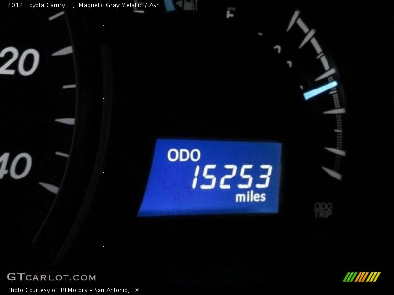 Magnetic Gray Metallic / Ash 2012 Toyota Camry LE