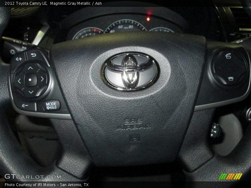 Magnetic Gray Metallic / Ash 2012 Toyota Camry LE