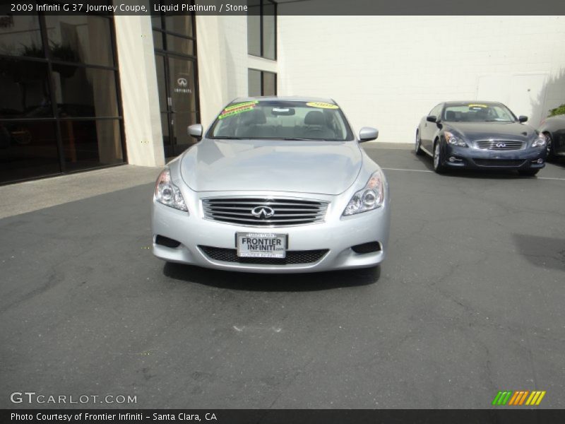 Liquid Platinum / Stone 2009 Infiniti G 37 Journey Coupe