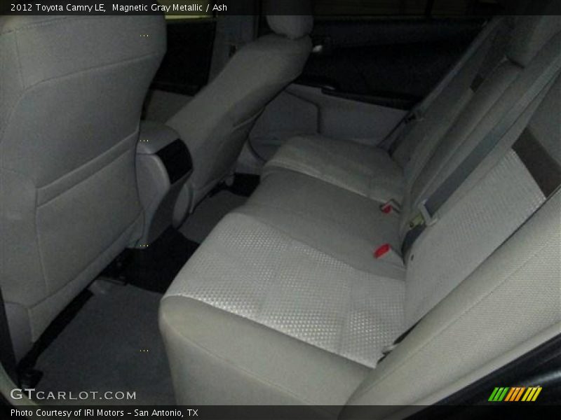 Magnetic Gray Metallic / Ash 2012 Toyota Camry LE