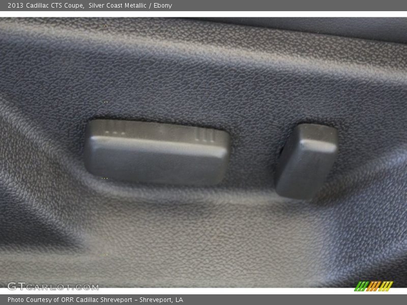 Silver Coast Metallic / Ebony 2013 Cadillac CTS Coupe