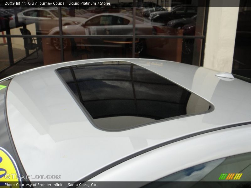 Liquid Platinum / Stone 2009 Infiniti G 37 Journey Coupe
