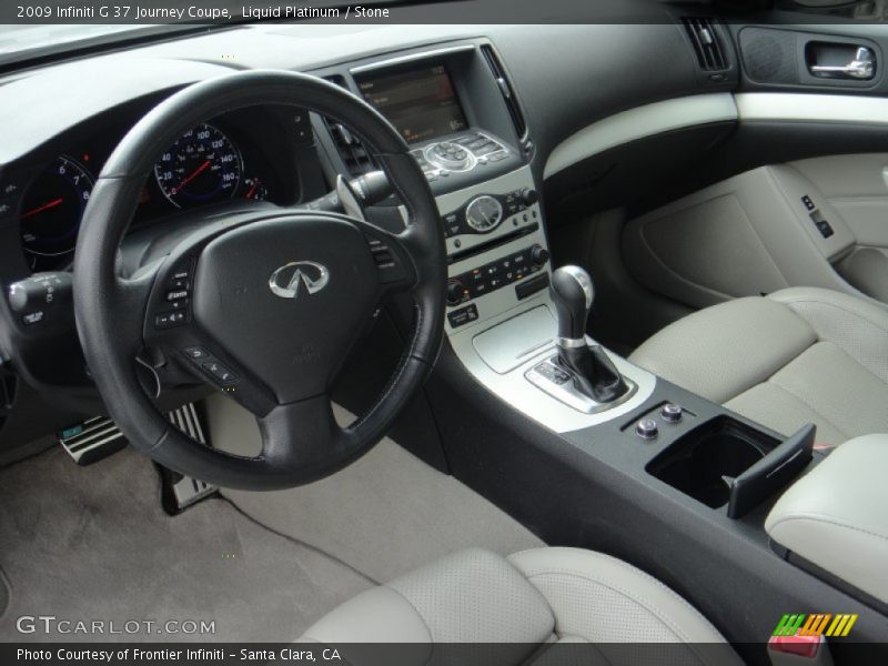 Liquid Platinum / Stone 2009 Infiniti G 37 Journey Coupe
