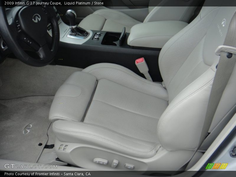 Liquid Platinum / Stone 2009 Infiniti G 37 Journey Coupe